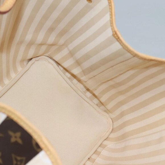 LOUIS VUITTON Monogram Rayure Neverfull GM Tote Bag M40561 LV Auth PP397AMV - Picture 13 of 16